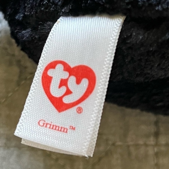 LOT of 4 Halloween Plush TY Beanies Mask Grimm Spooky Mary Meyer Mummy Puppet - Picture 10 of 10